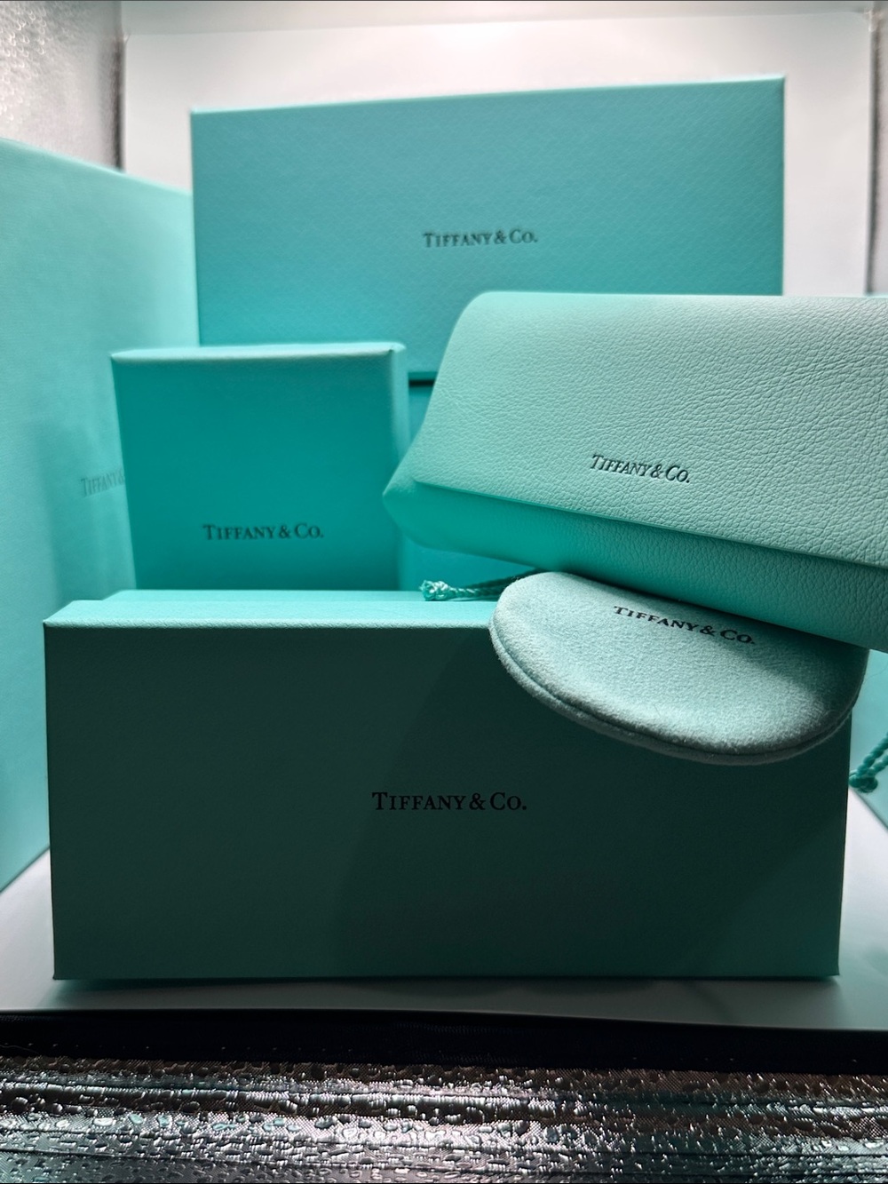 Tiffany & Co. Jewelry Boxes and Pouches in Tiffany Blue